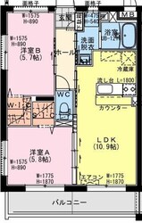 クロスワイズ中西町の物件間取画像